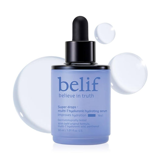 Belif Super Drops - Multi7 Hyaluron Toning Serum